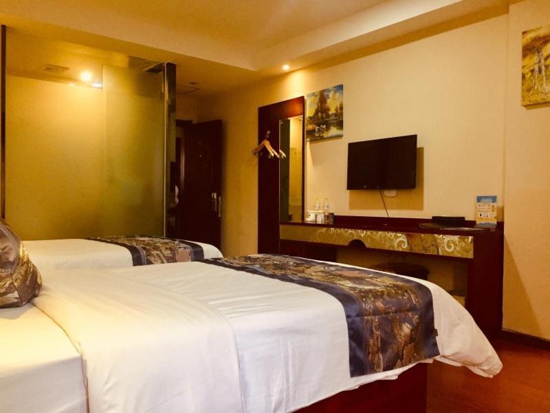 Greentree Inn Guangxi Yulin Jincheng Commercial Building Shell Hotel Экстерьер фото