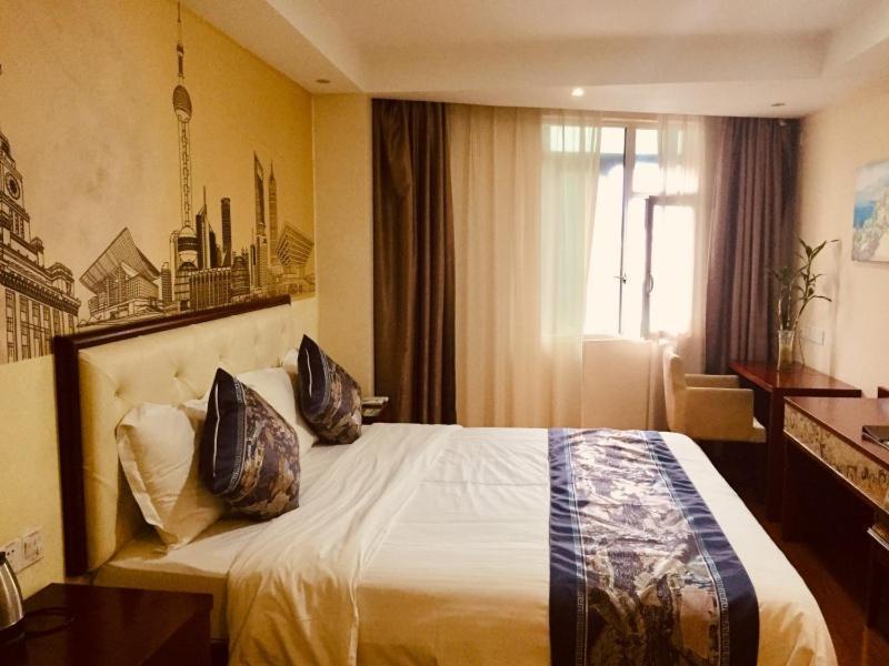 Greentree Inn Guangxi Yulin Jincheng Commercial Building Shell Hotel Экстерьер фото