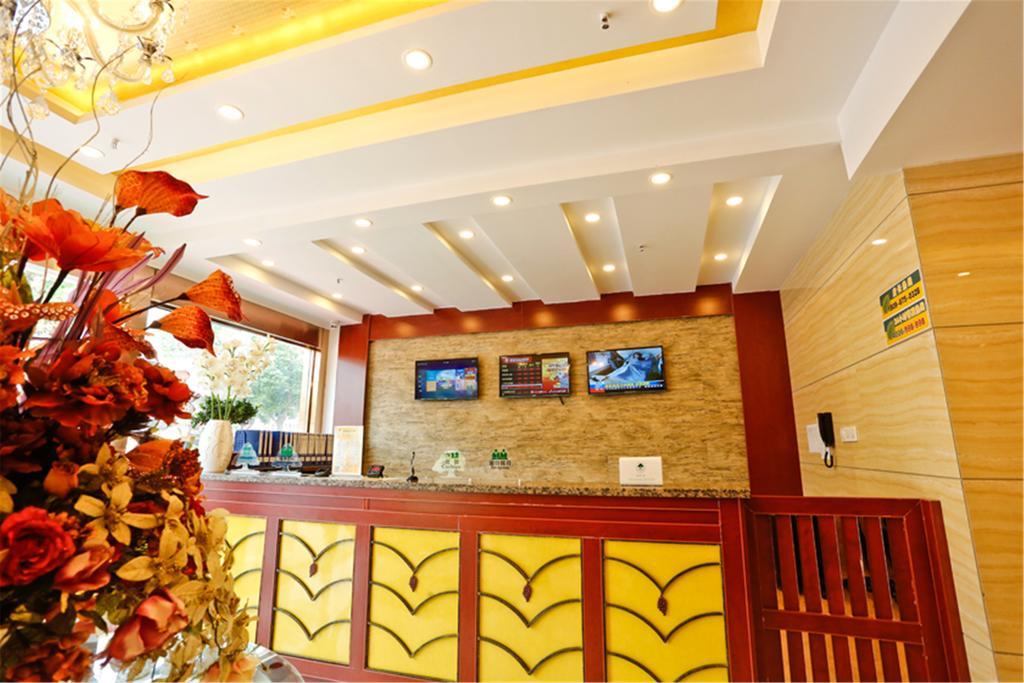 Greentree Inn Guangxi Yulin Jincheng Commercial Building Shell Hotel Экстерьер фото